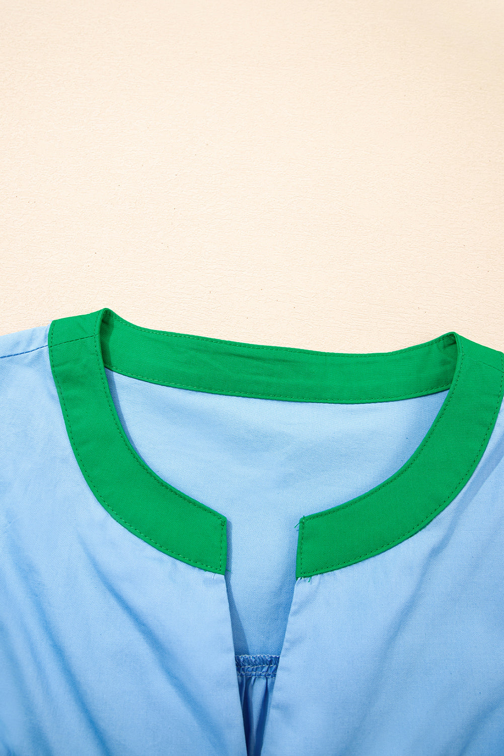Coastal Breeze Ruffle Blouse