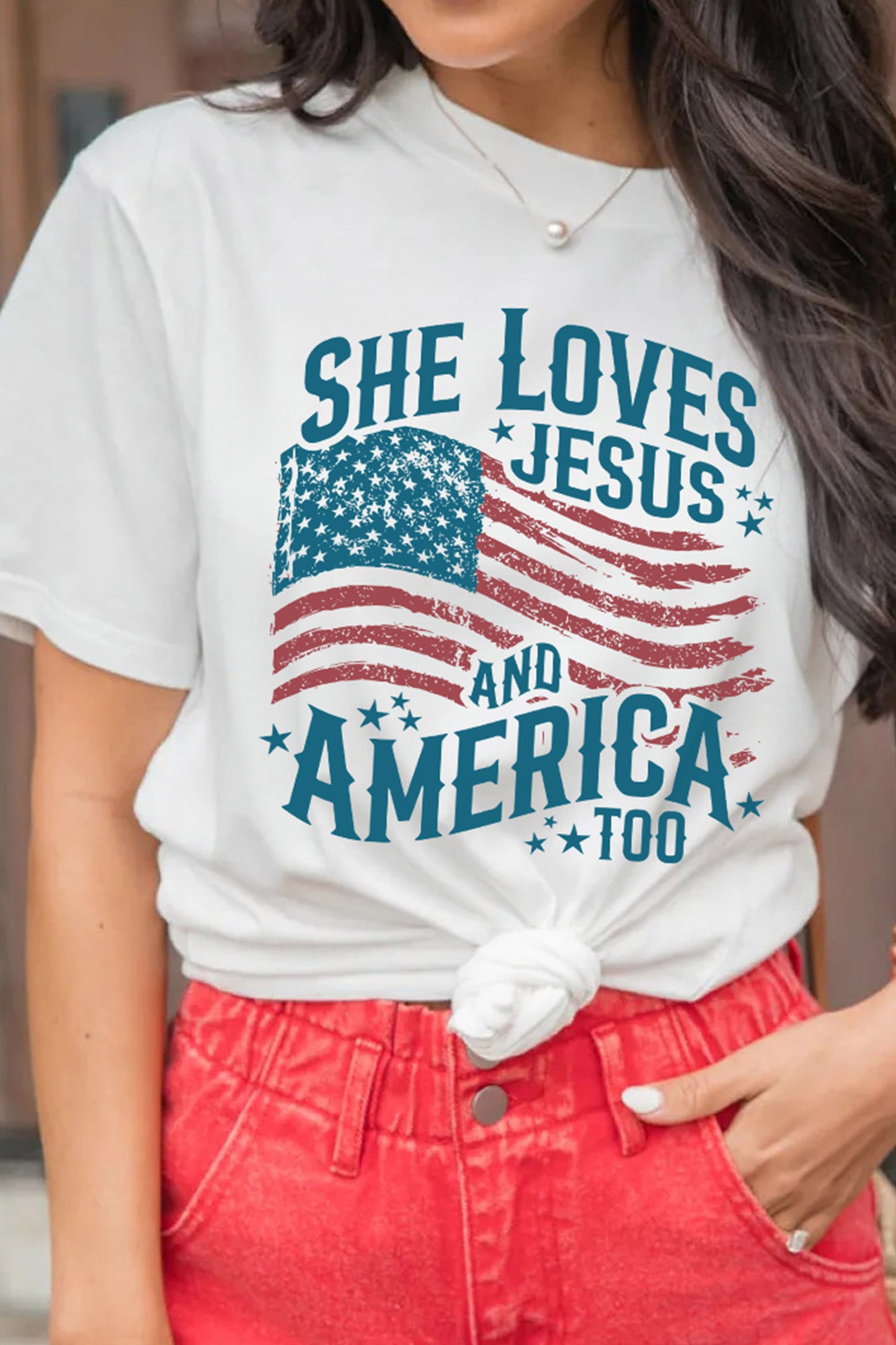 Faith & Freedom Graphic Tee