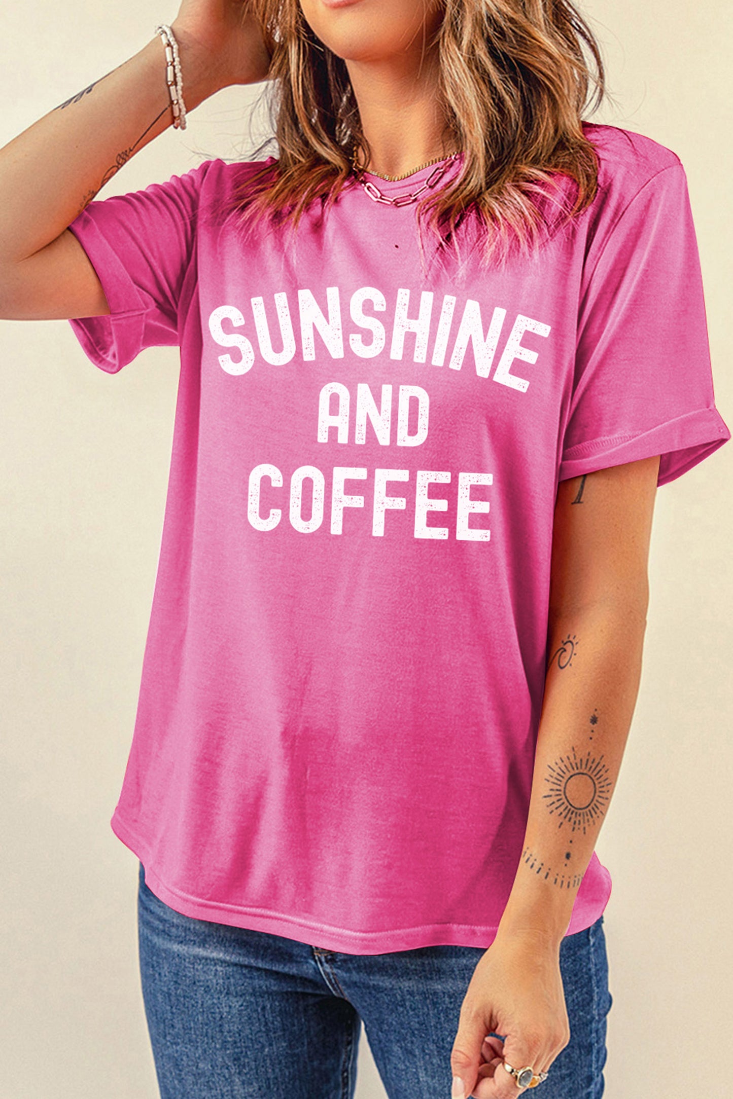 Sunshine & Coffee Graphic Tee