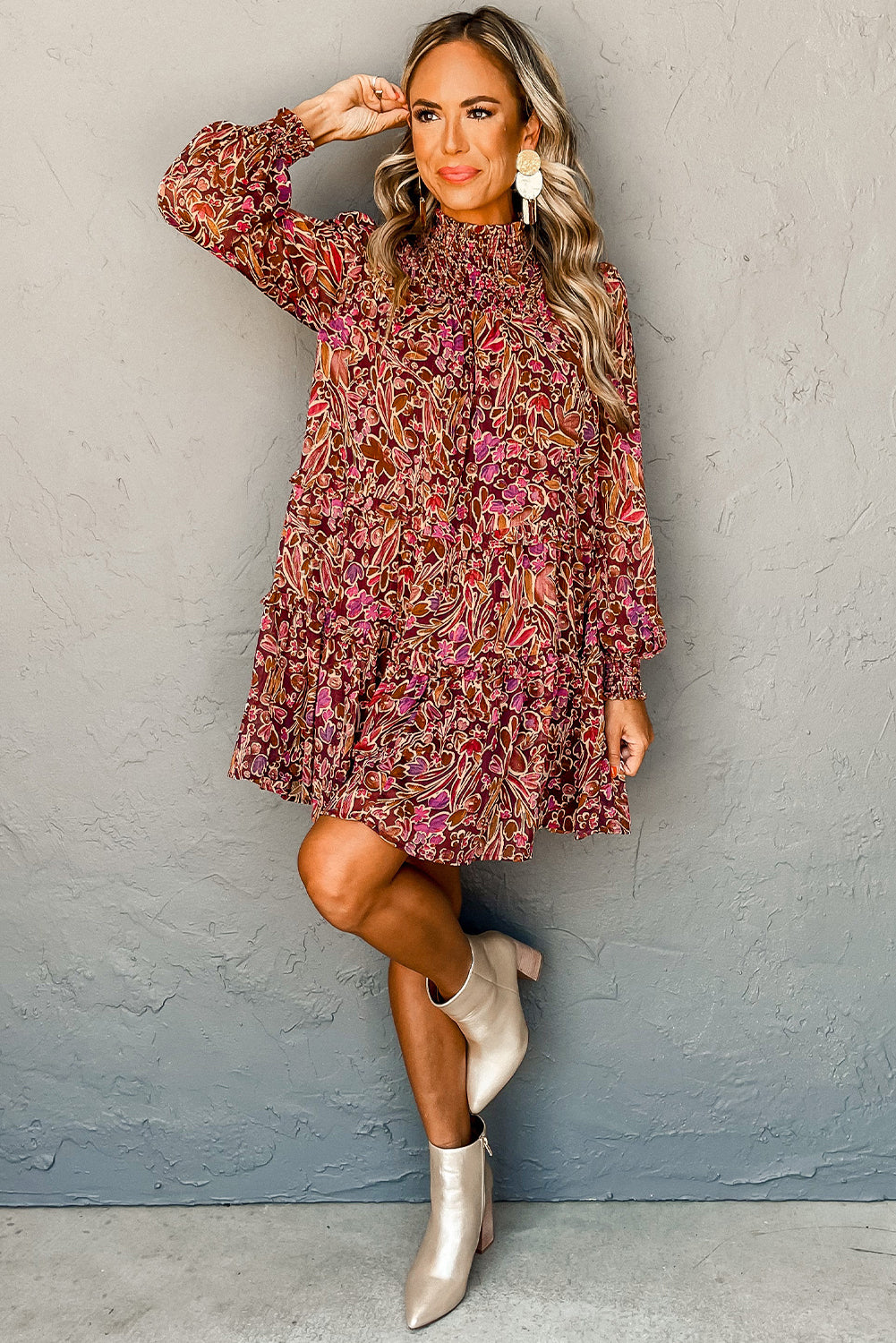 Floral Reverie Luxe Dress