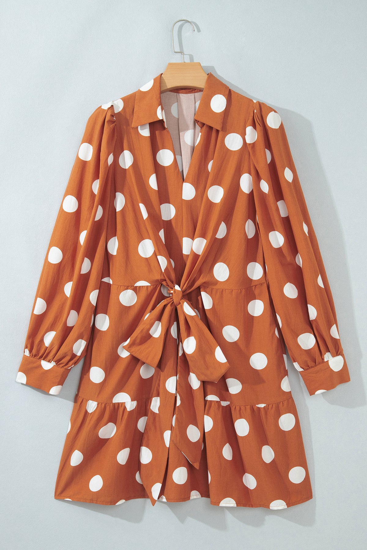 The Caramel Confetti Mini Dress