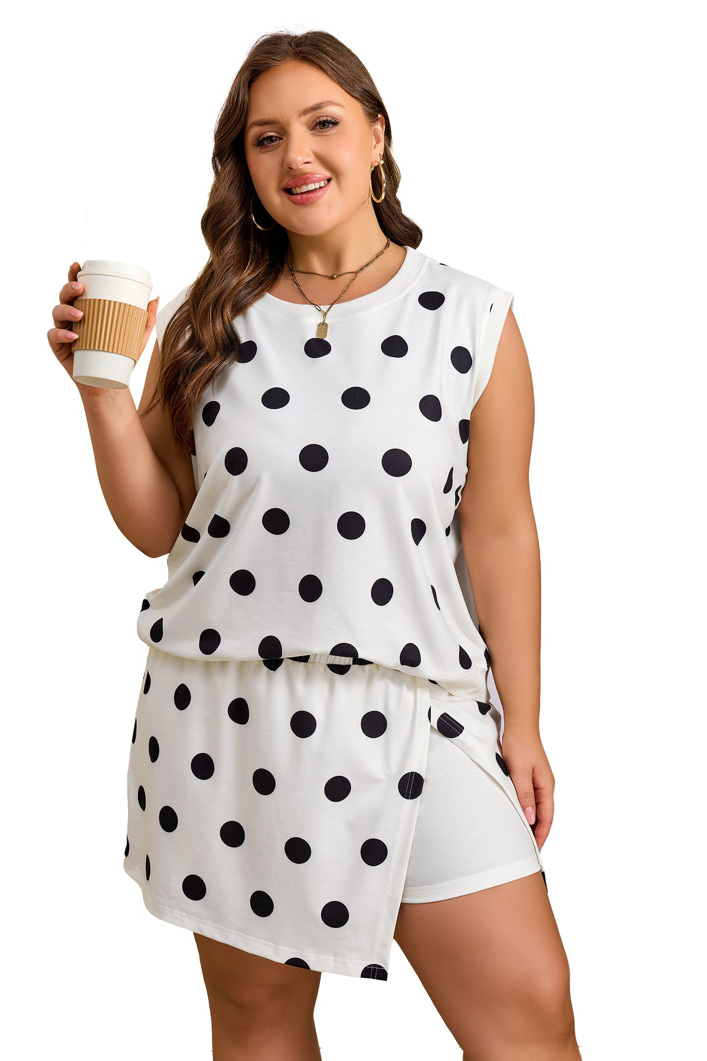 Monroe Manor Skort Set- Curvy