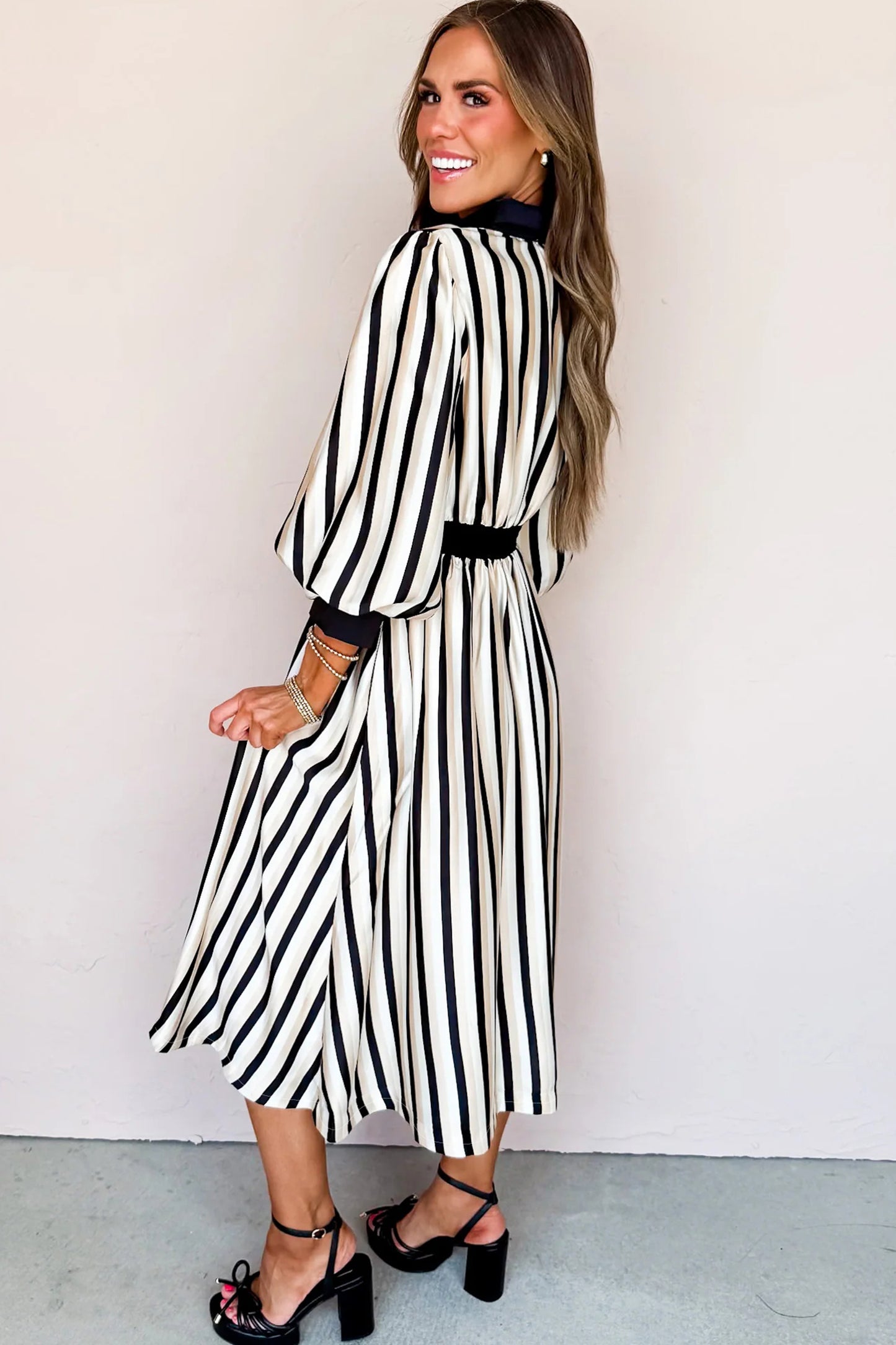 Midtown Muse Stripe Dress