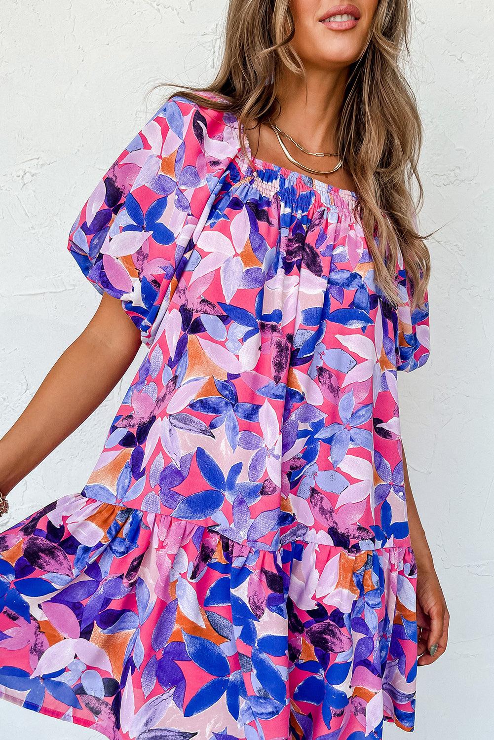 The Petal Pop Tiered Dress