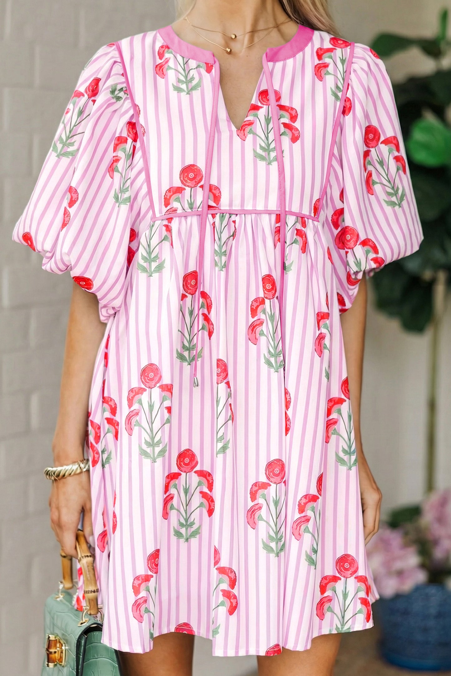 Pink Champagne Garden Dress