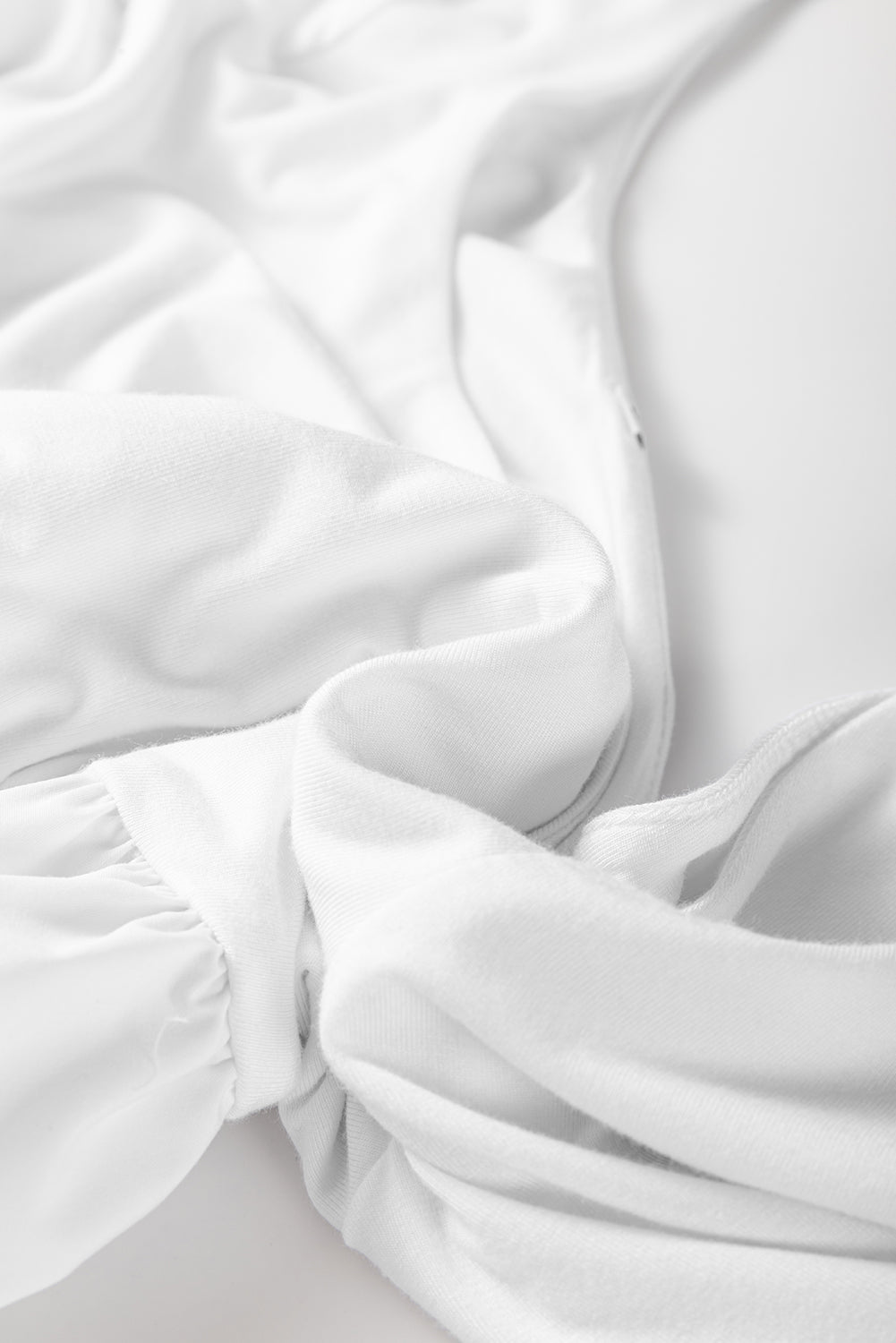 Ivory Allure Peplum Blouse