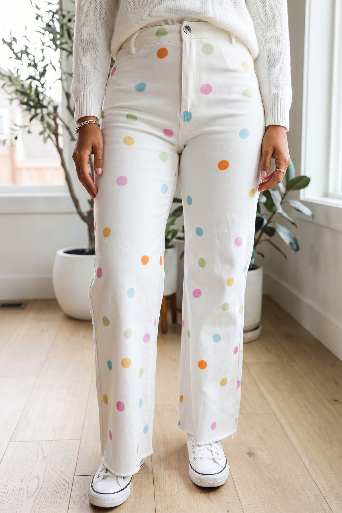 The Confetti Crush Wide Leg Jeans