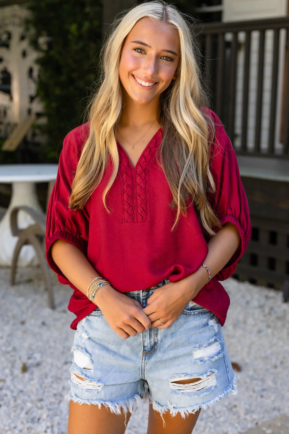 All-American Charm Blouse