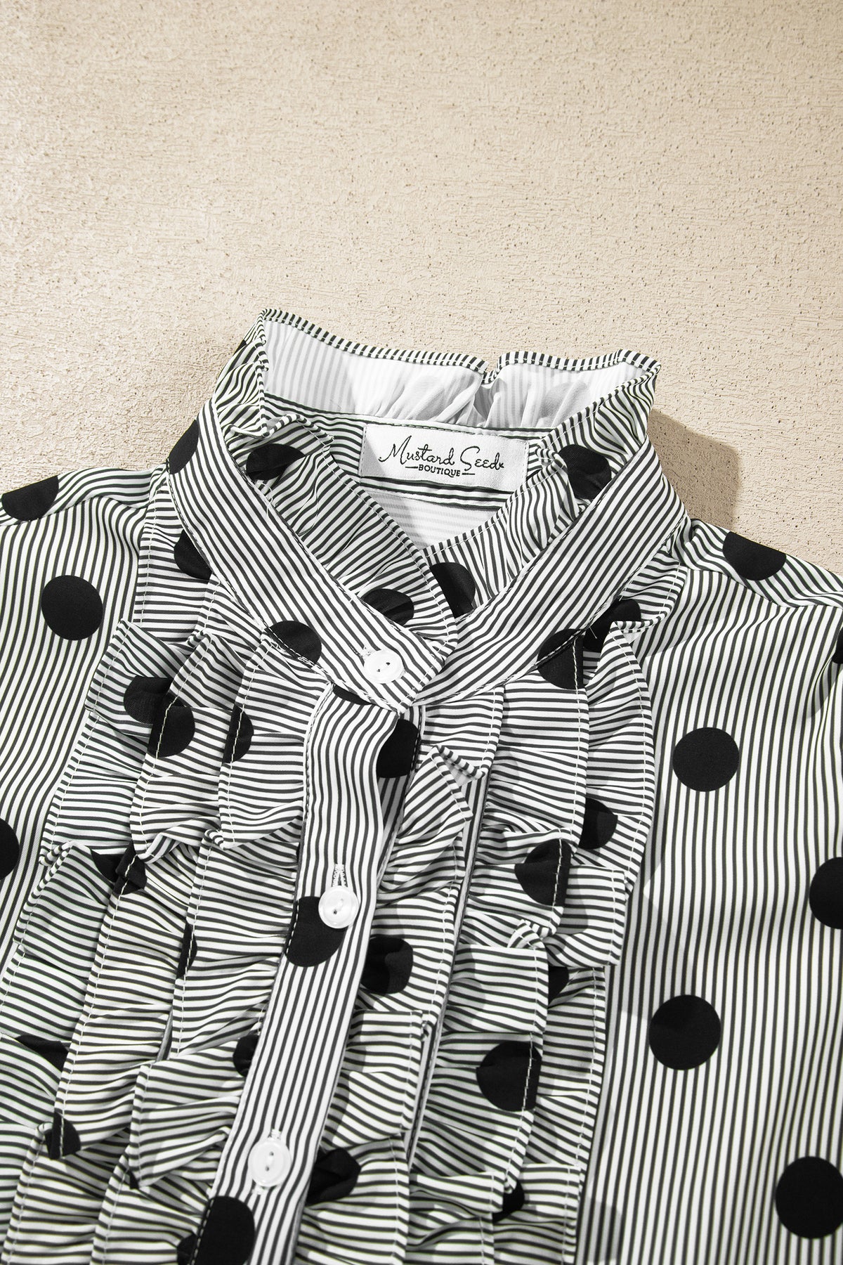 The Dot & Frill Blouse