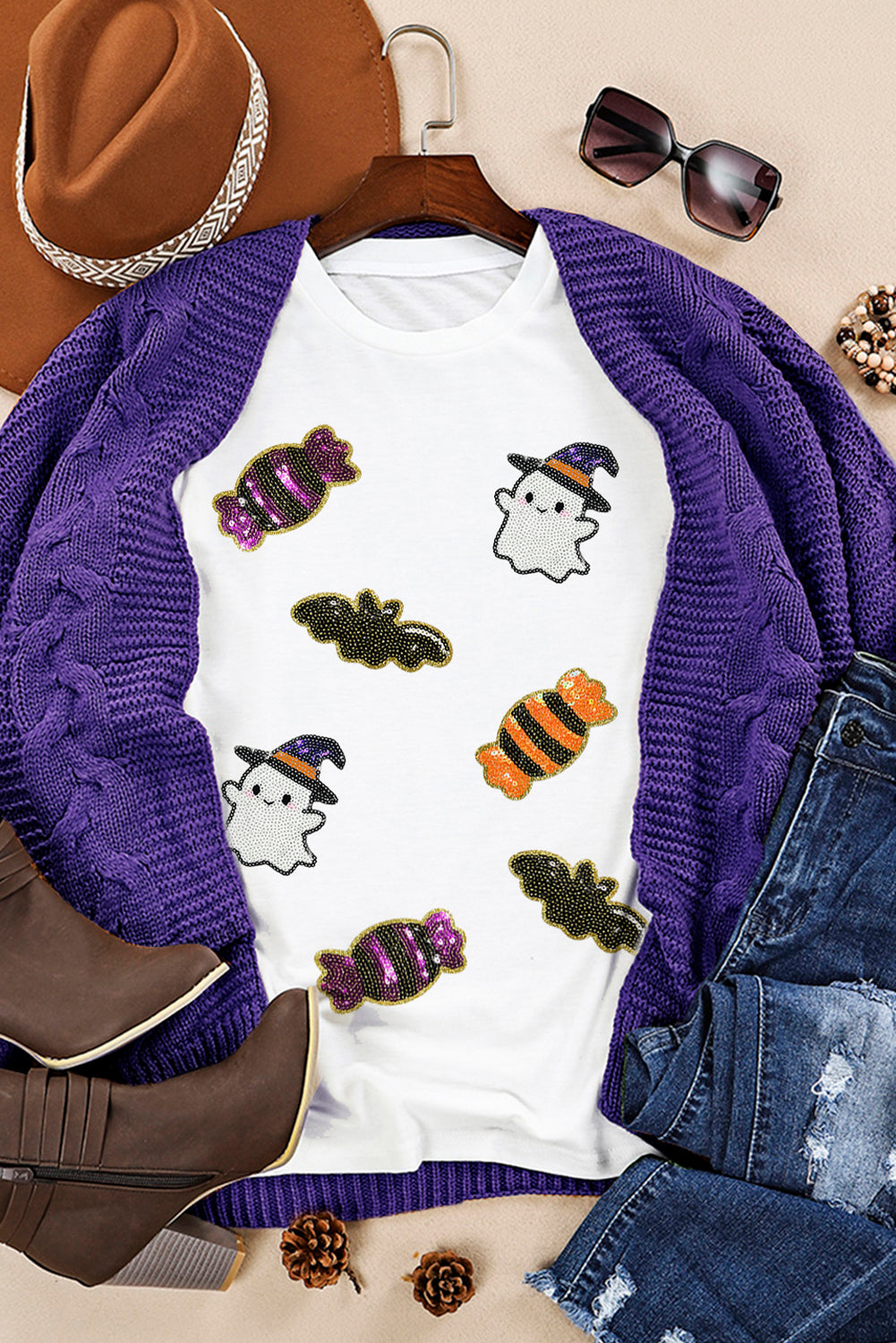 Halloween Treat Sparkle Tee