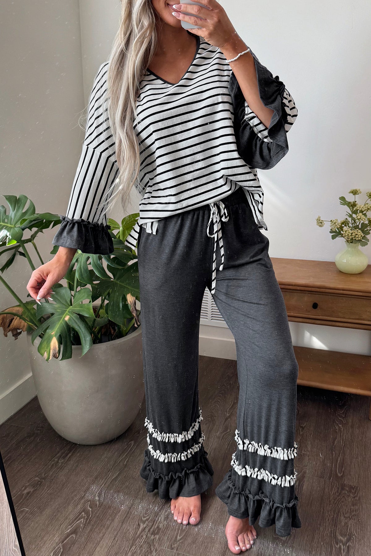 The Café Ruffle Lounge Set