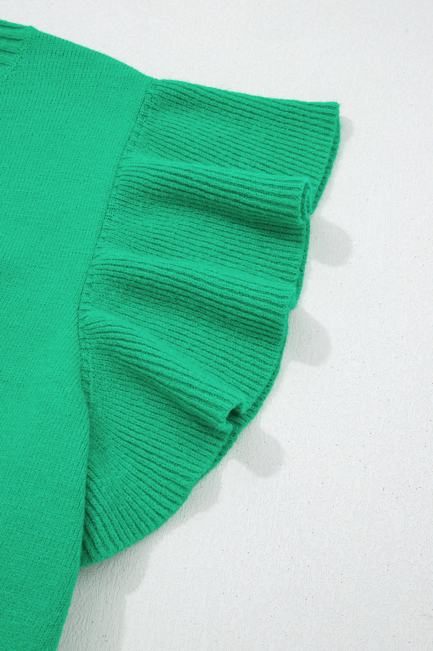 Emerald Whisper Knit Top