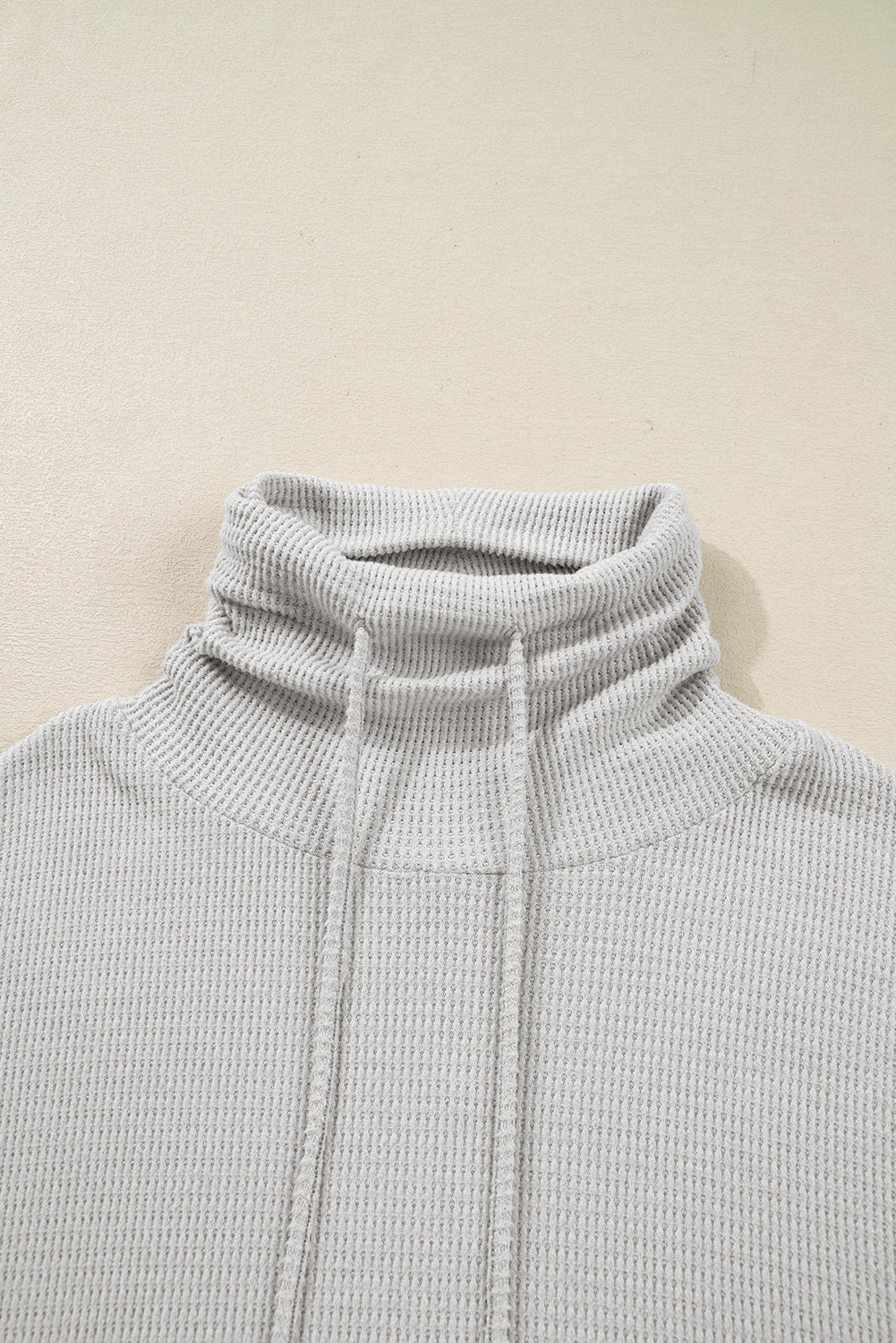 Cloudsoft Waffle Tunic Hoodie