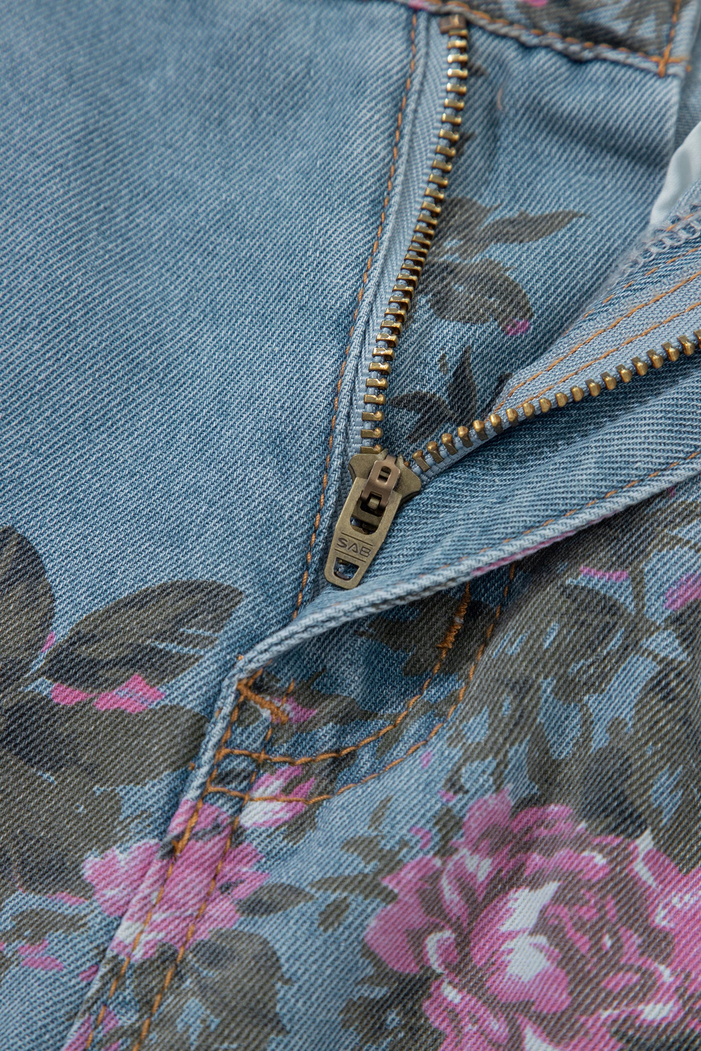Vintage Bloom Wide Leg Jeans