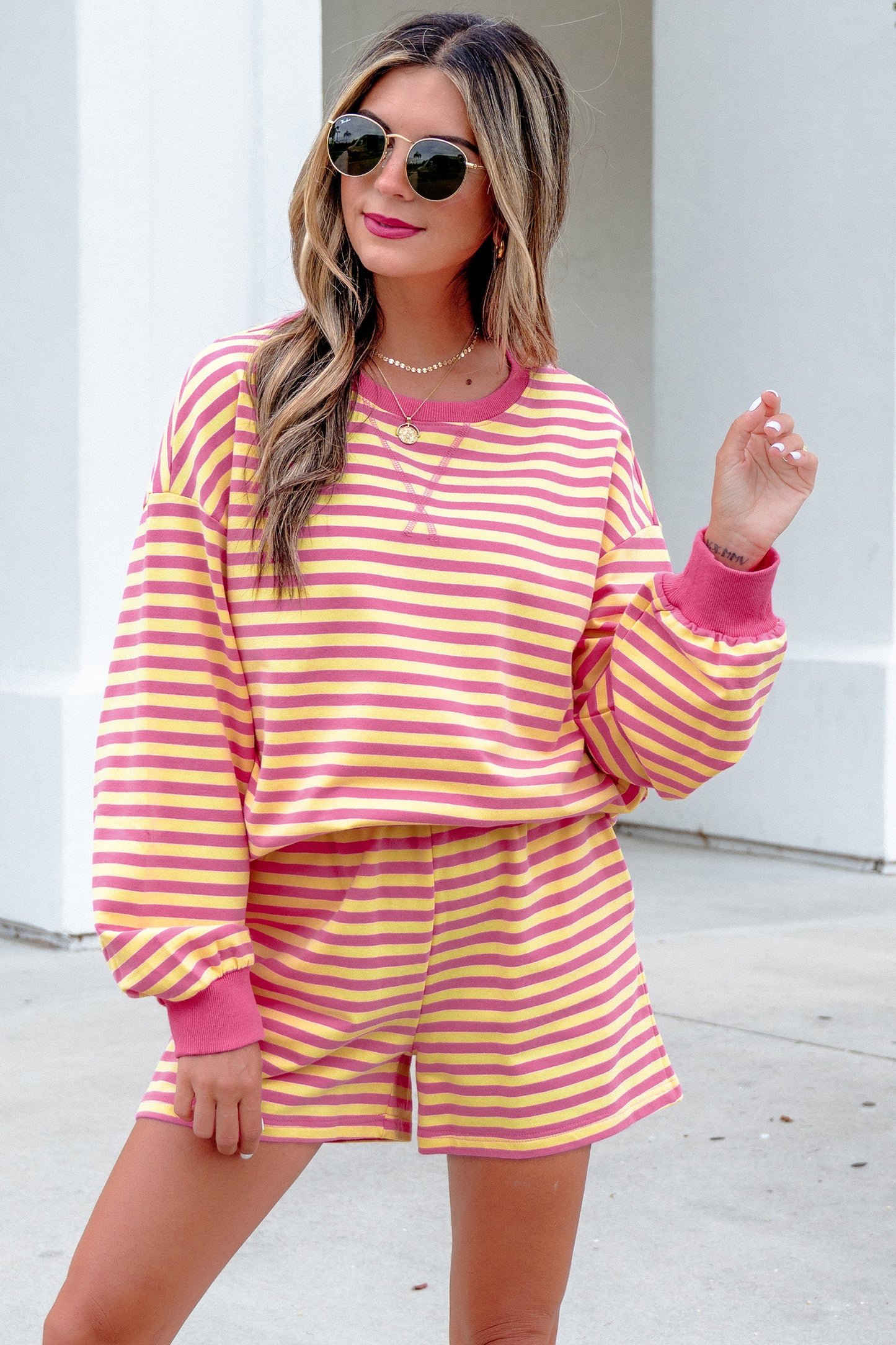 Candy Stripe Social Set