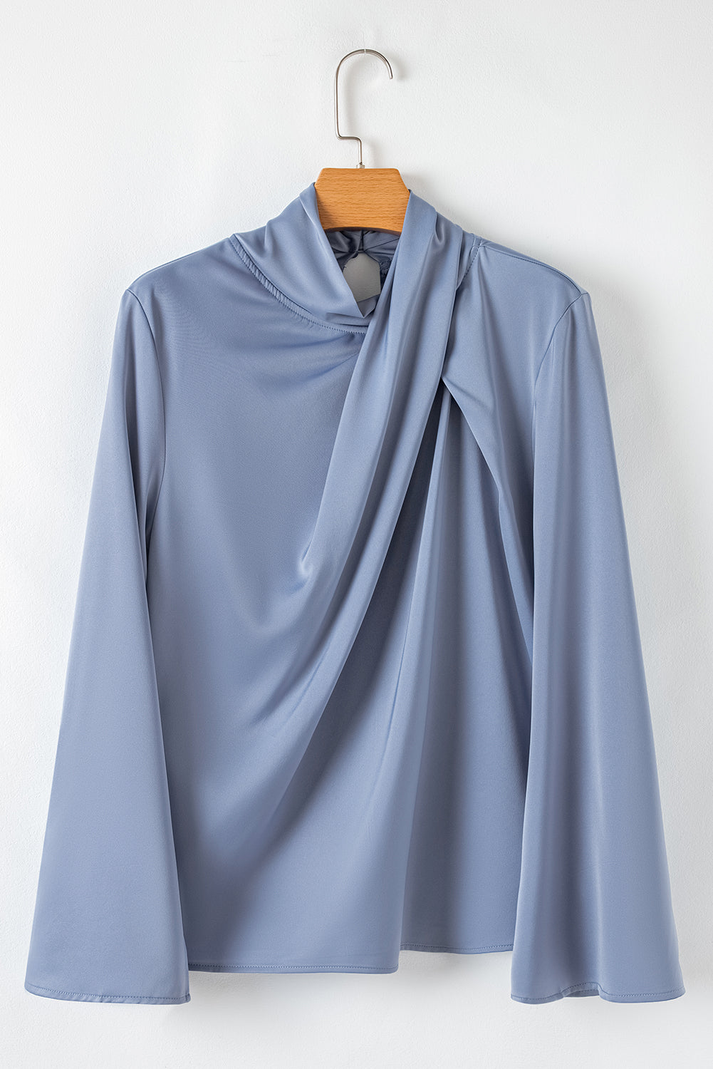 Moonlit Silk Twist Blouse