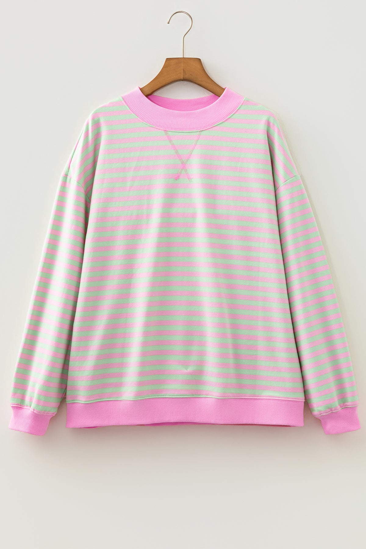 The Sweet Talk Stripe Sweatshirt