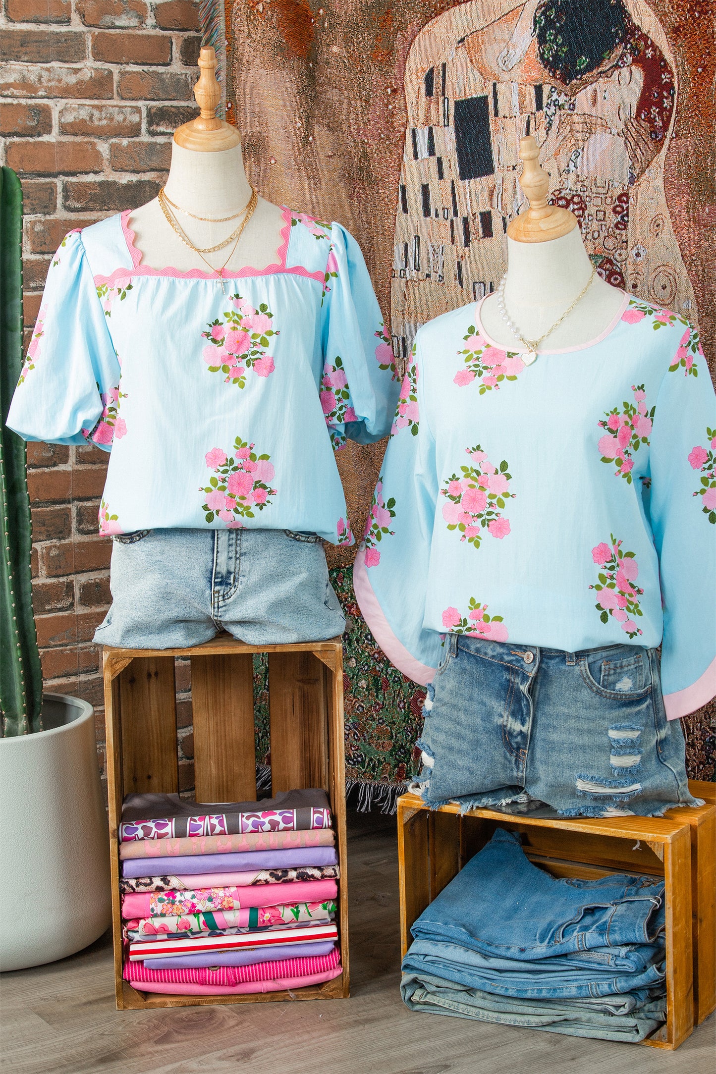 Cotton Candy Bloom Blouse
