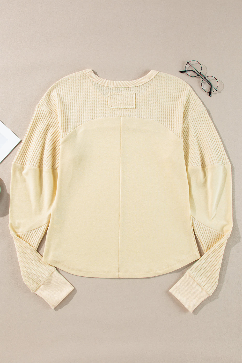 The Buttercream Block Knit