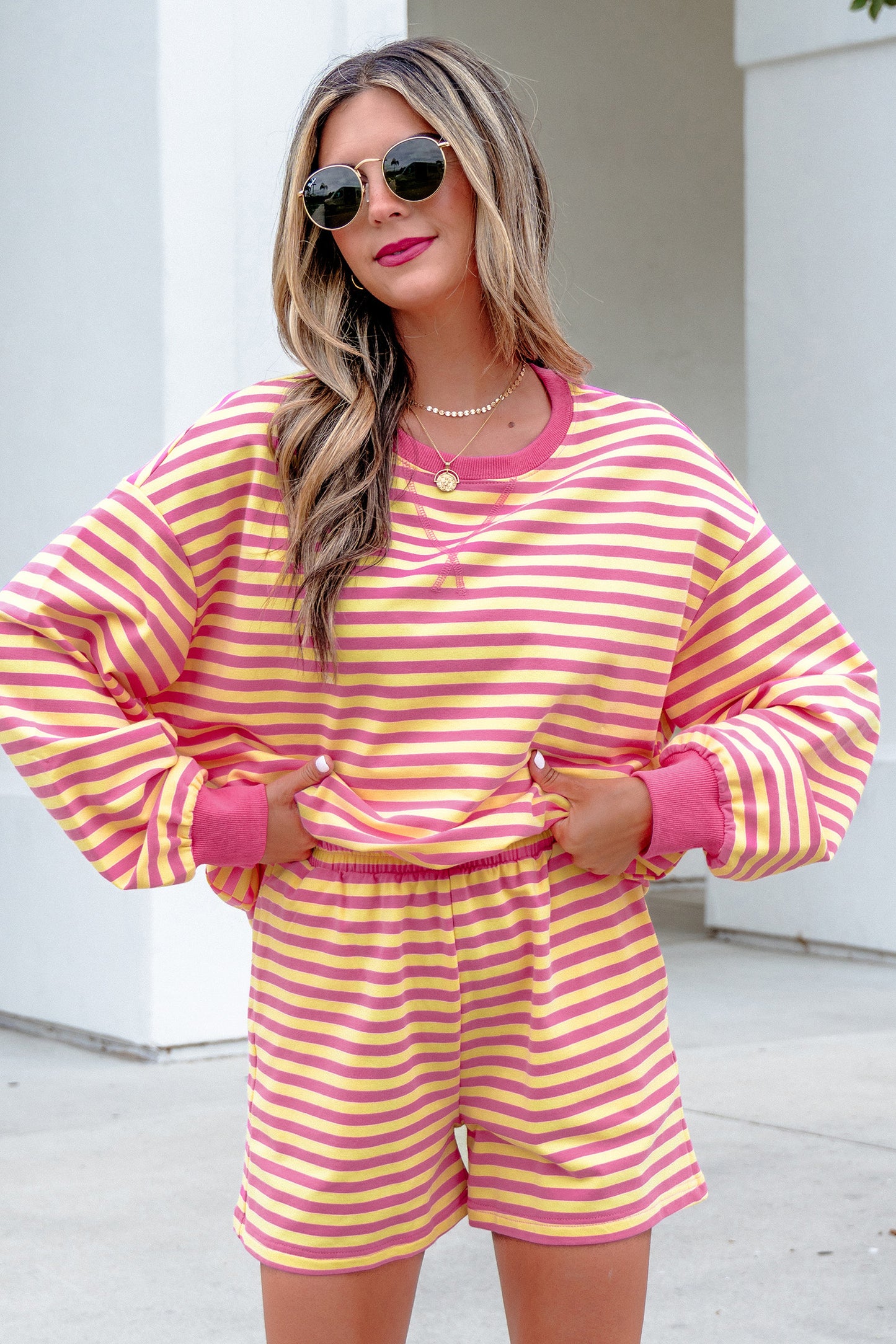 Candy Stripe Social Set