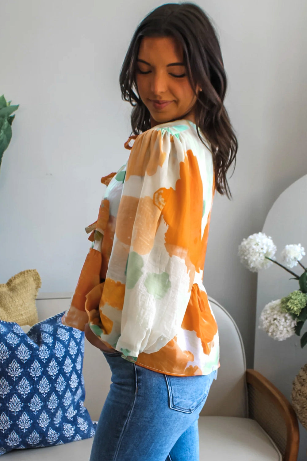 Sunset Garden Blouse