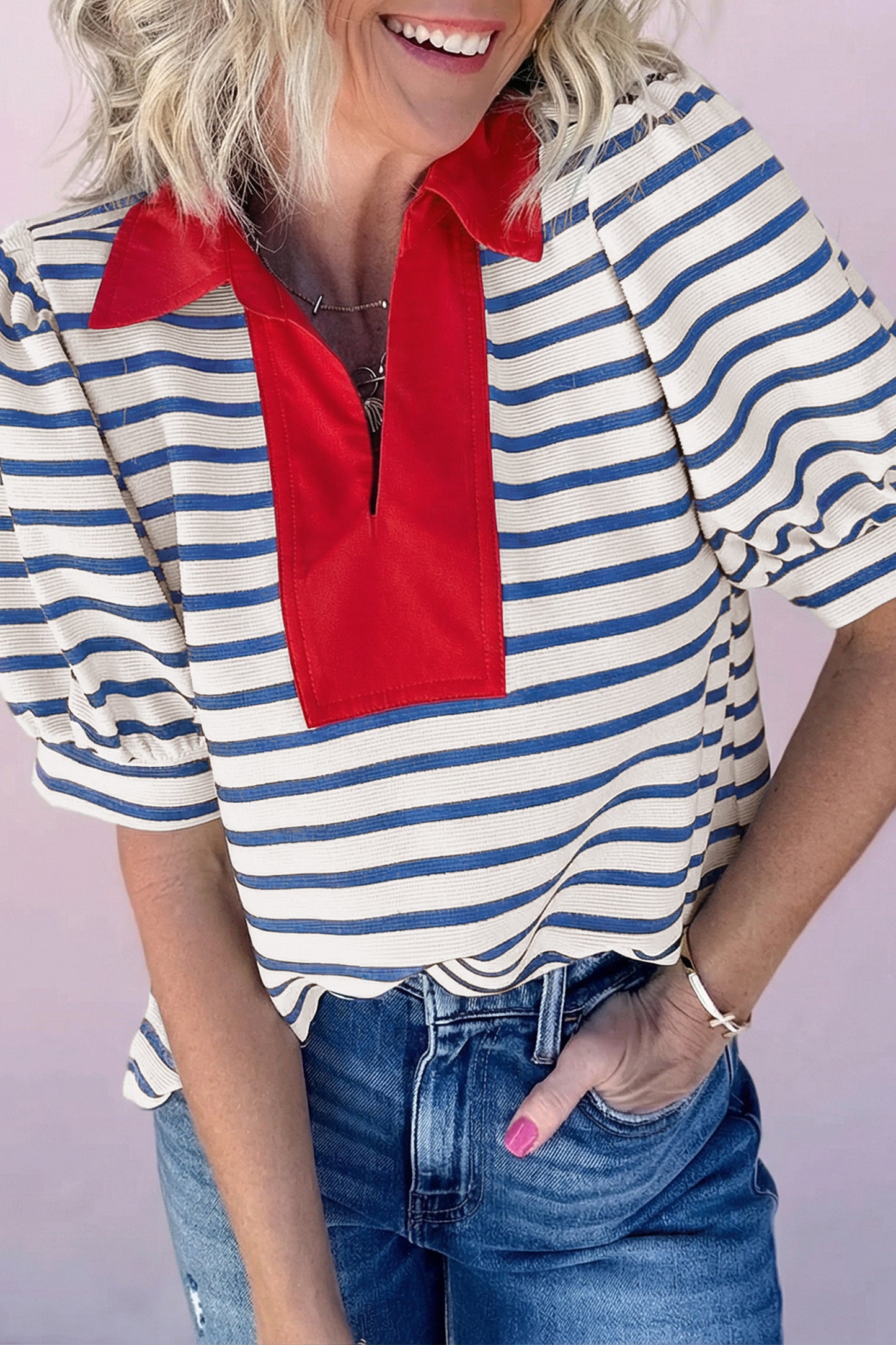Stars & Stripes Chic Top