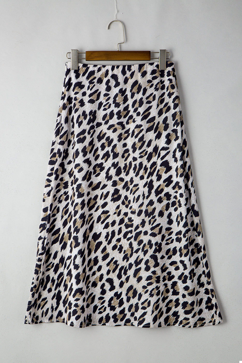 Wild Grace Leopard Midi Skirt