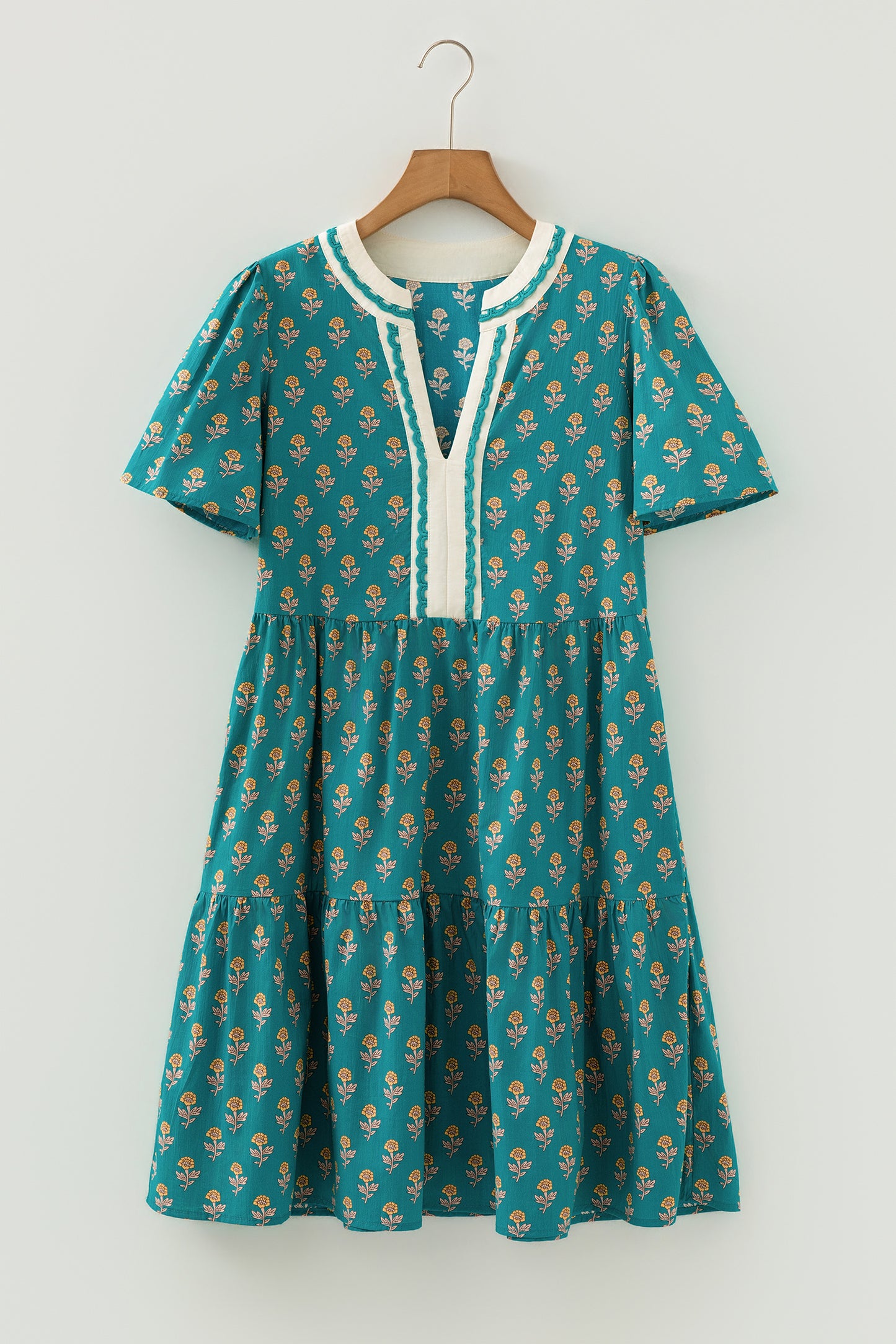 The Emerald Meadow Mini Dress