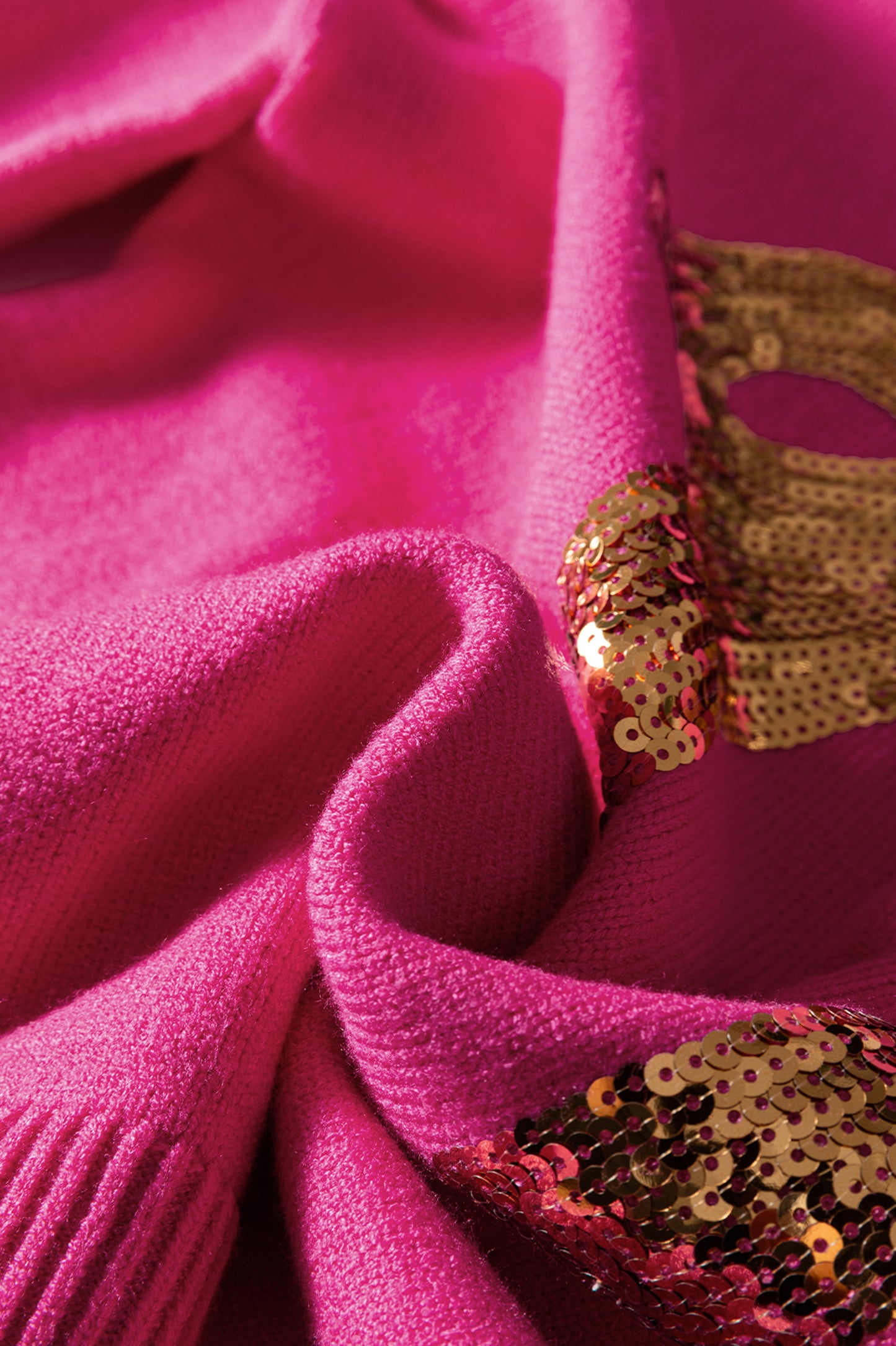 Golden Bow Statement Sweater