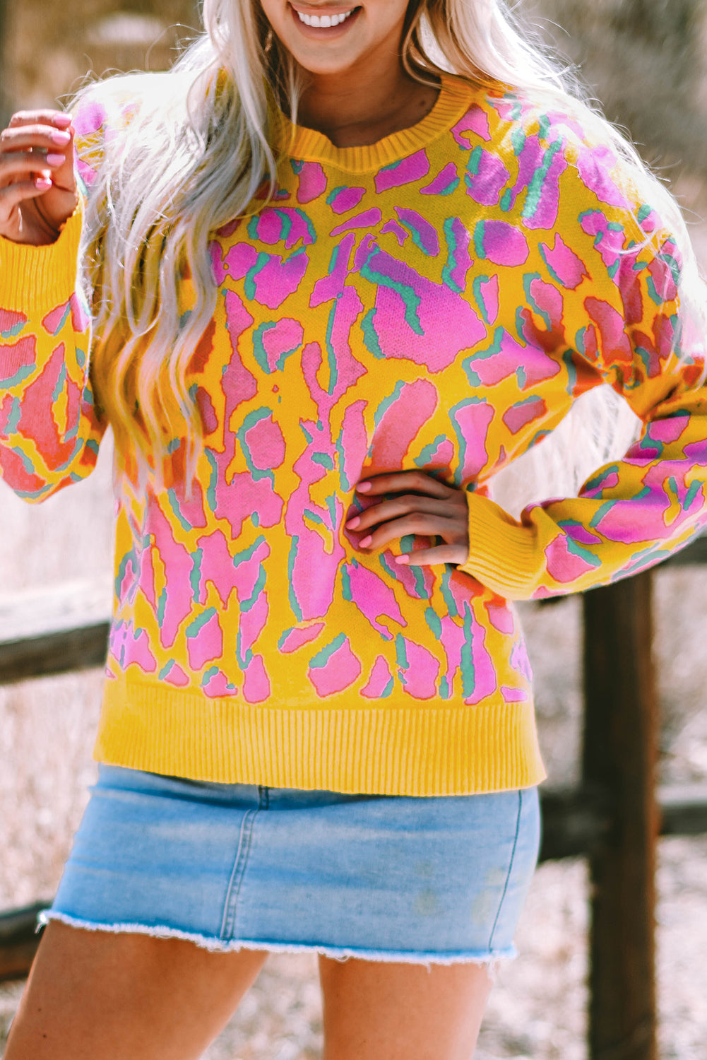 The Sunset Sorbet Sweater