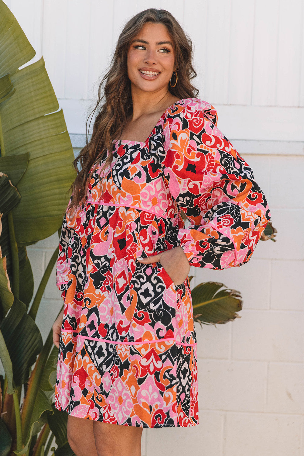 The Peony Palazzo Dress