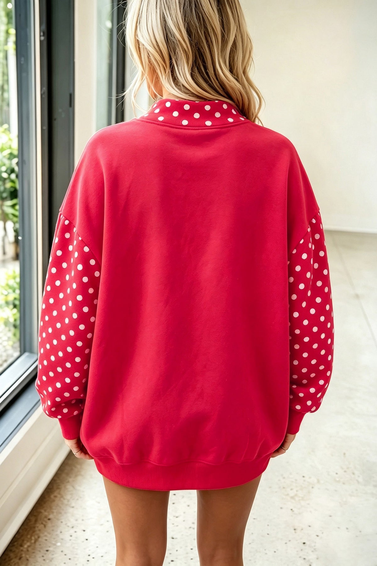The Spot On Mock Neck Sweatshirt