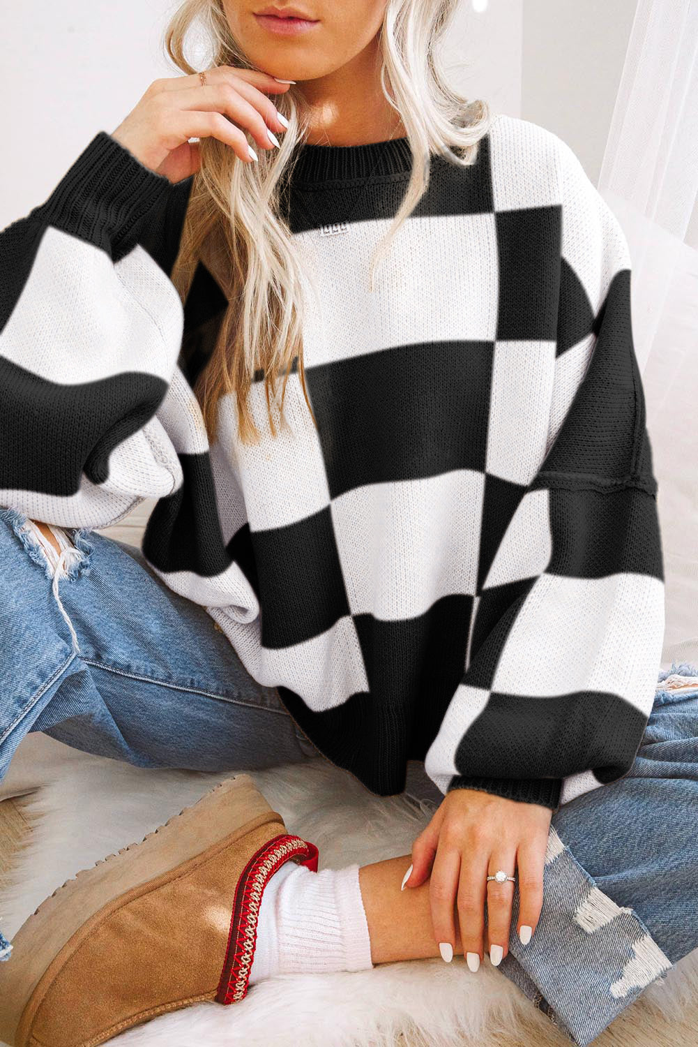 The Check Yes Sweater