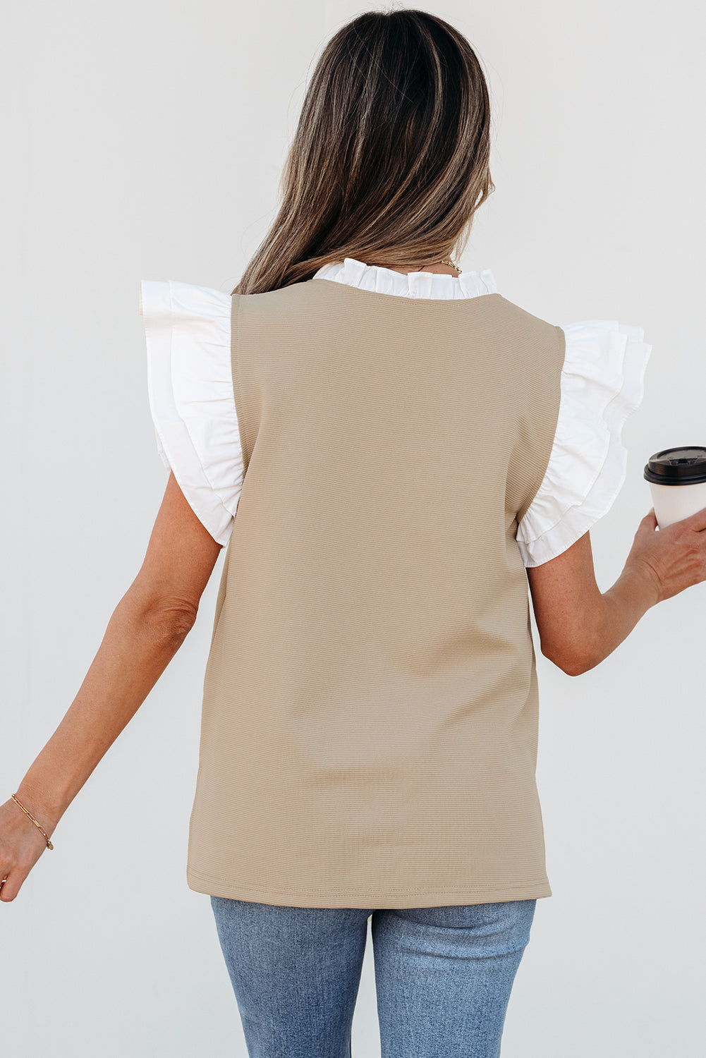 The Uptown Ruffle Blouse
