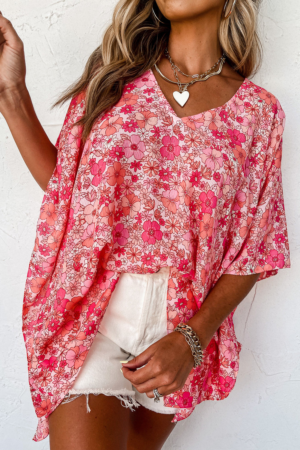 The Petal Parade Flutter Top