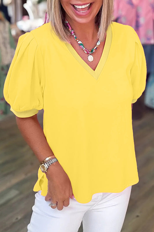 Sunbeam Society Blouse ☀️💛
