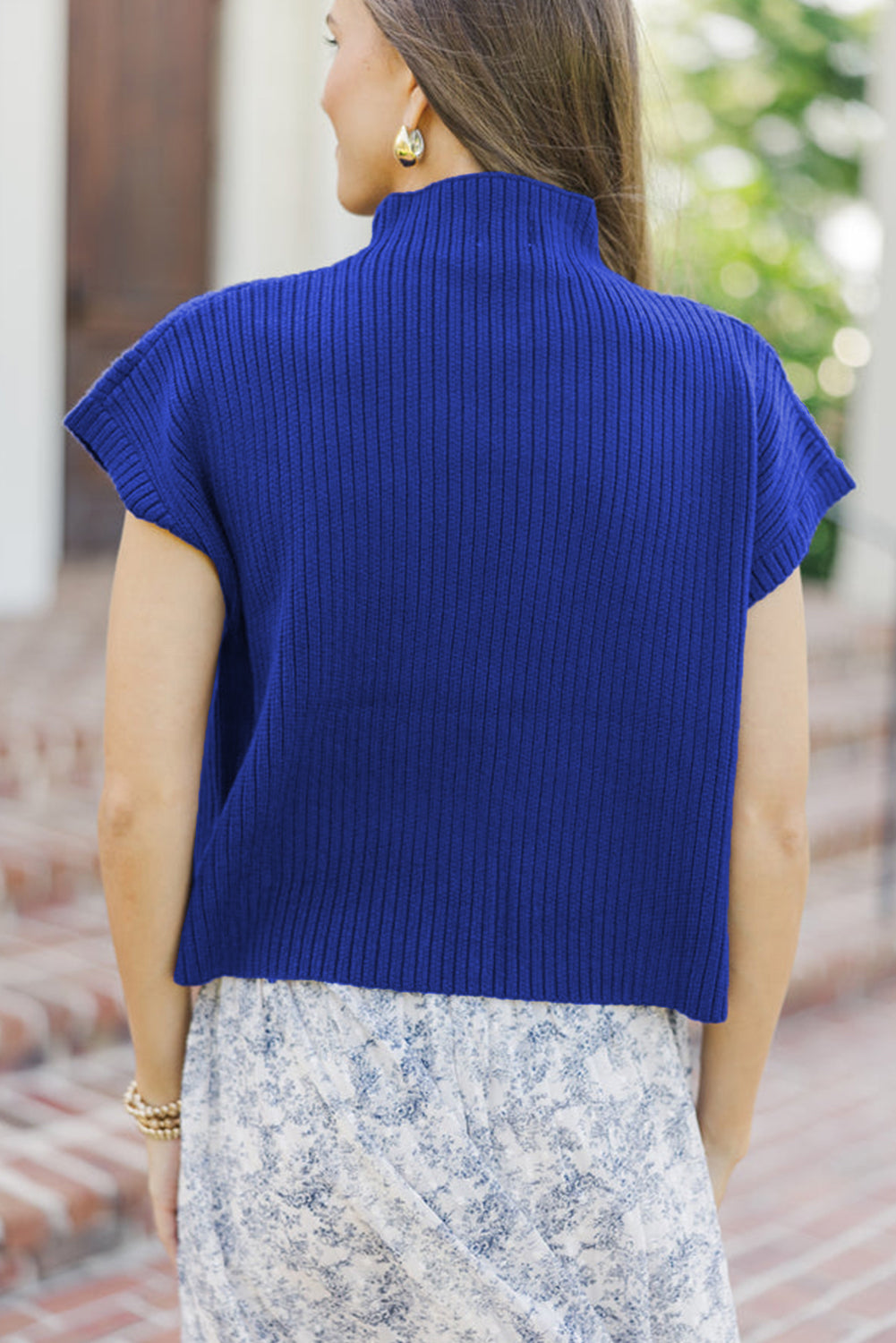 Harbor Blue Essential Top
