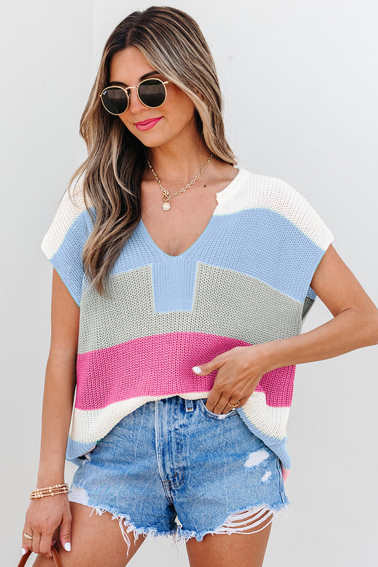 The Sweet Escape Colorblock Knit
