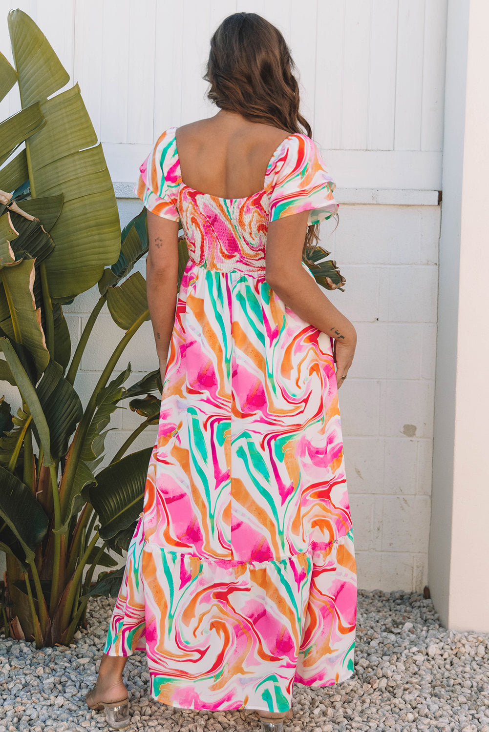 The Capri Sunset Maxi
