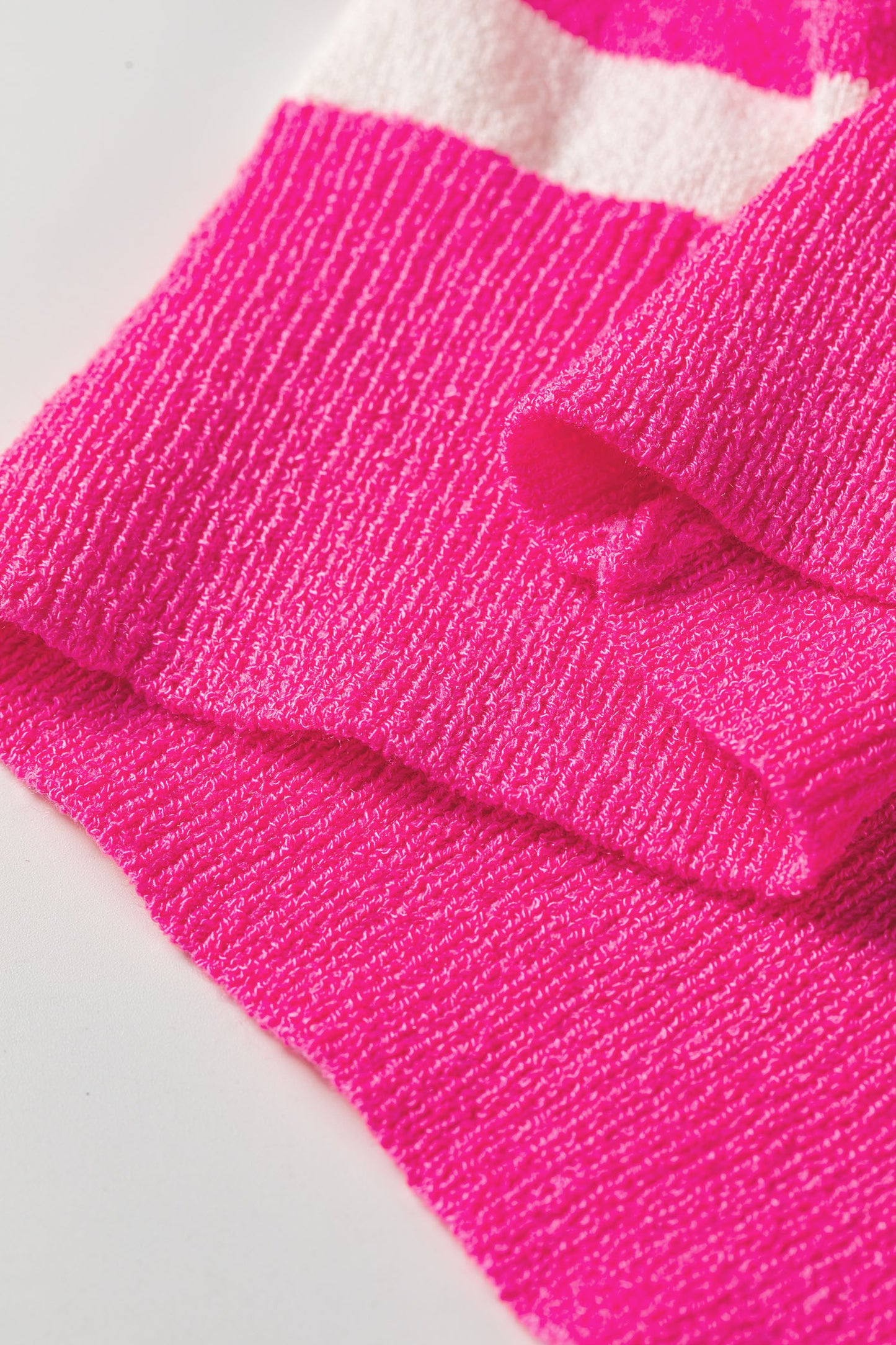 Pink Palm Social Sweater