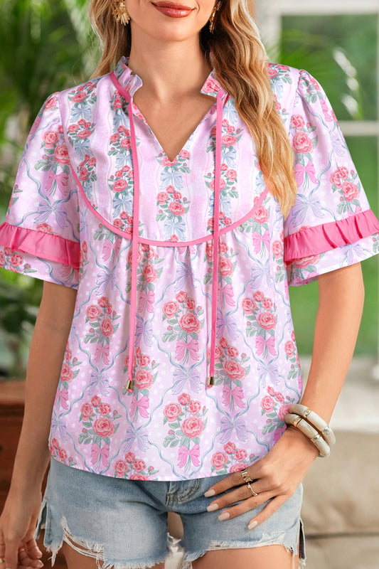 The Blush Garden Blouse