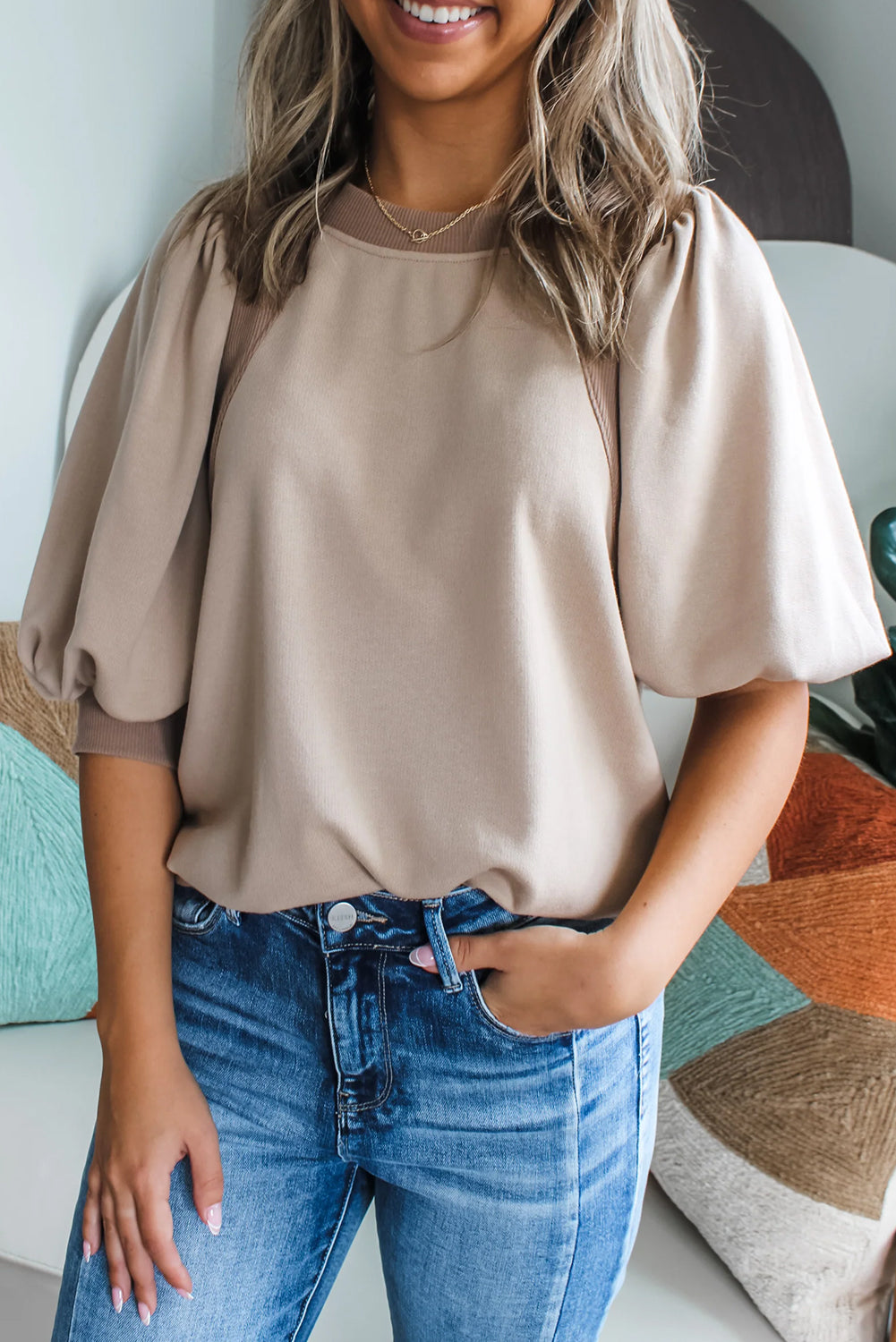 The Everyday Luxe Puff Sleeve Top