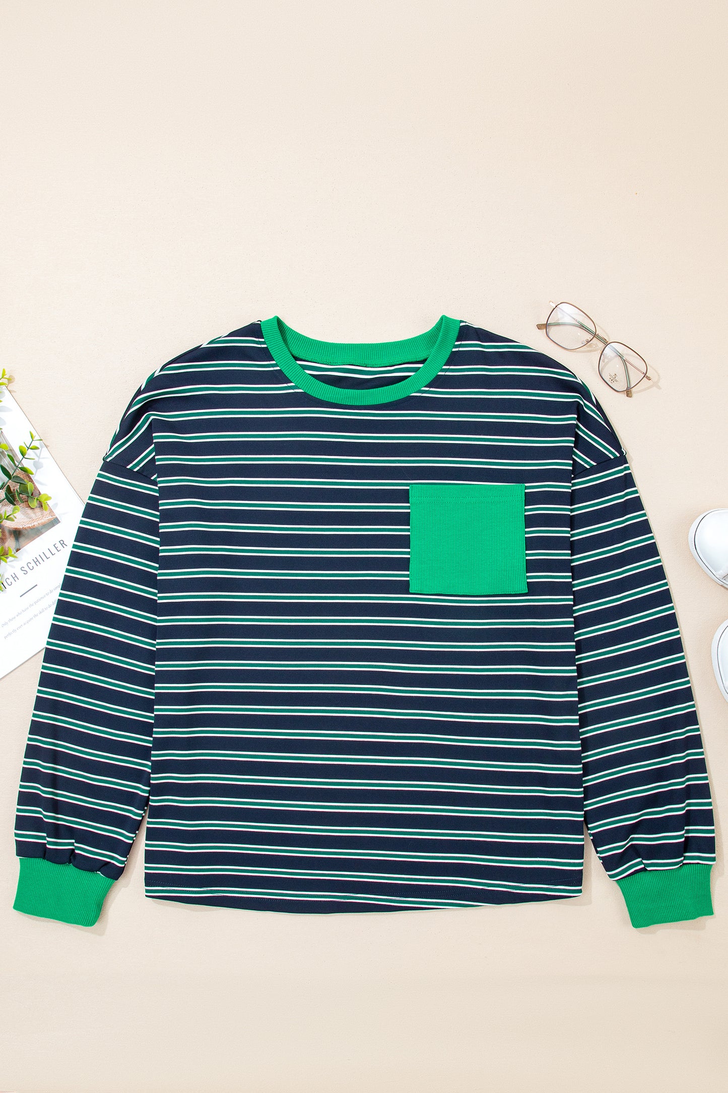 Emerald Coast Stripe Pullover