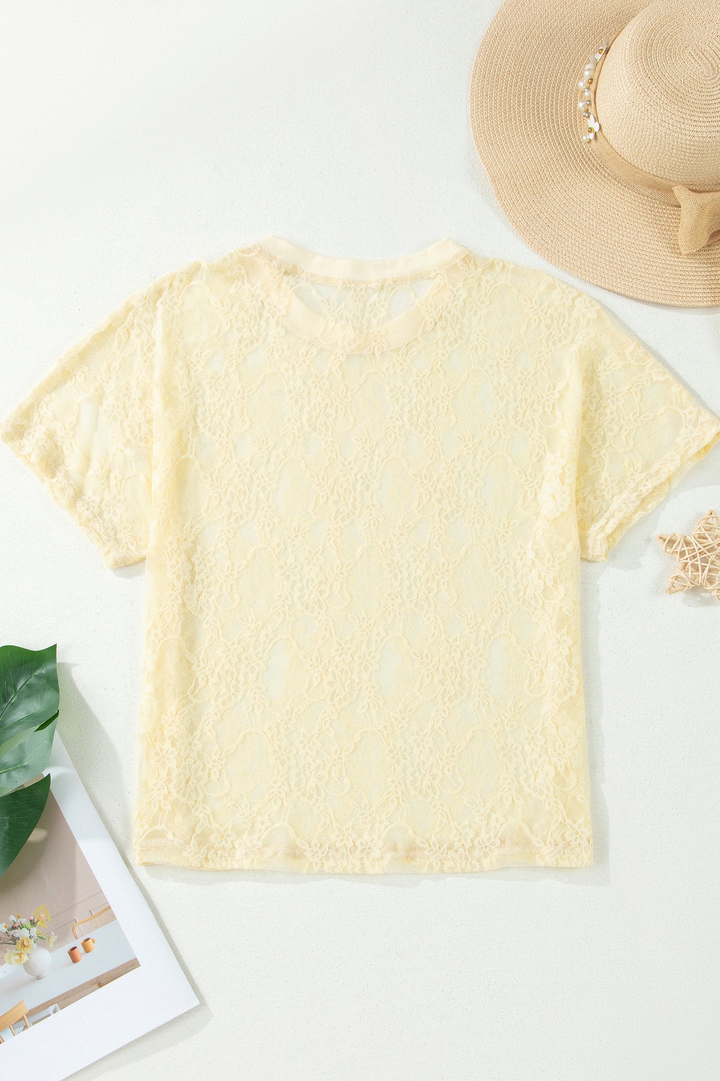 Buttercream Lace Whisper Top