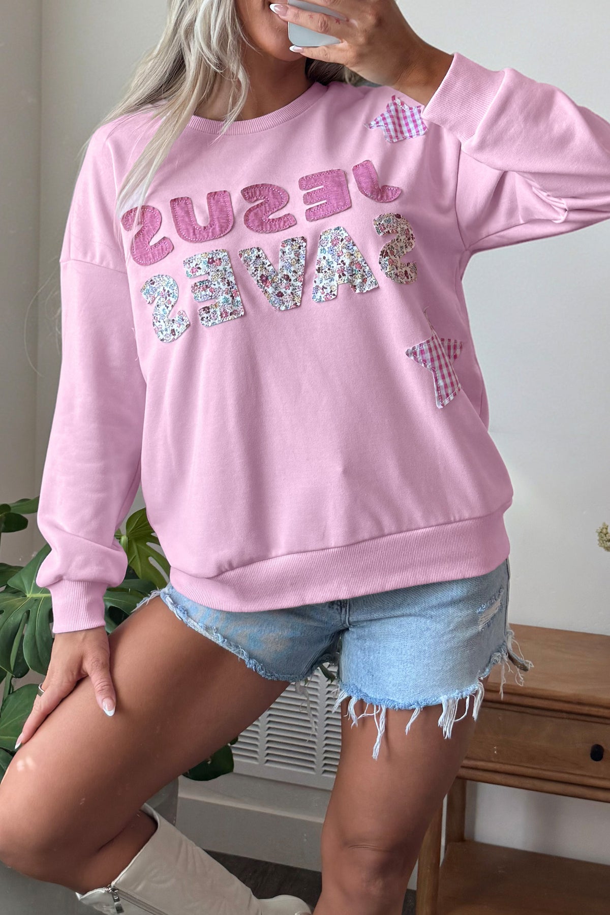 Jesus Saves Sweatshirt