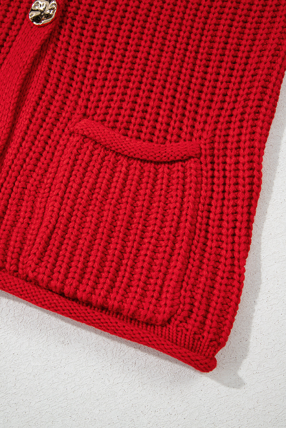 Steal My Heart Button Knit Vest