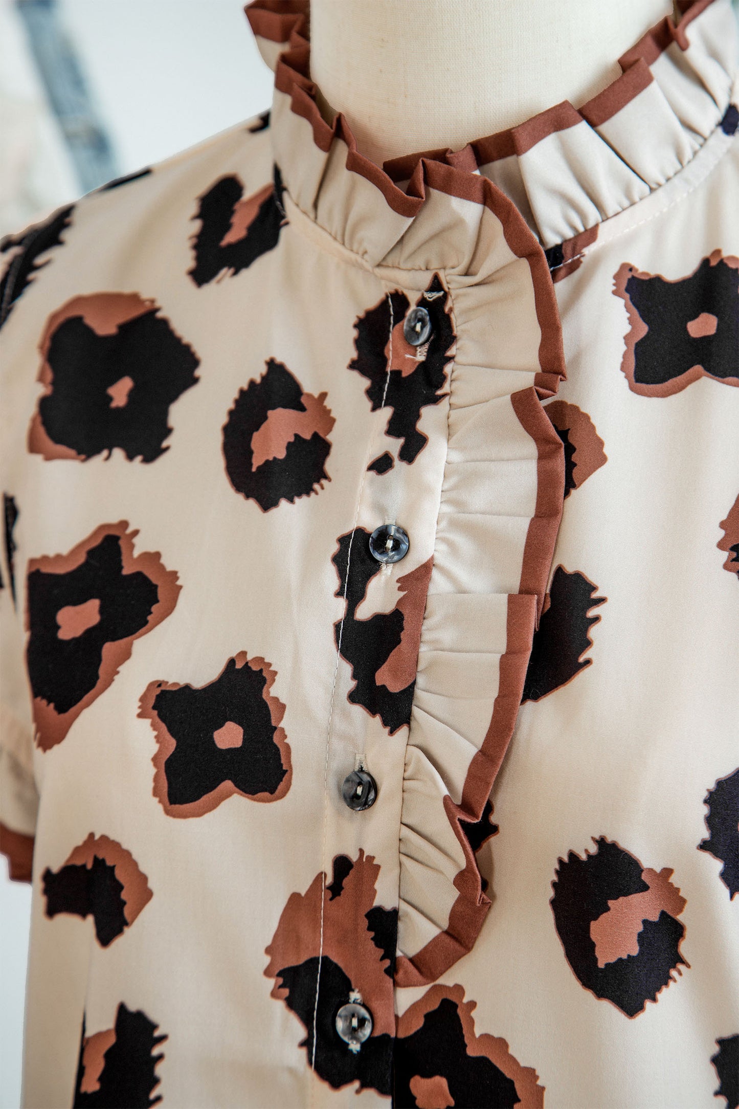 The Wildly Chic Ruffle Blouse