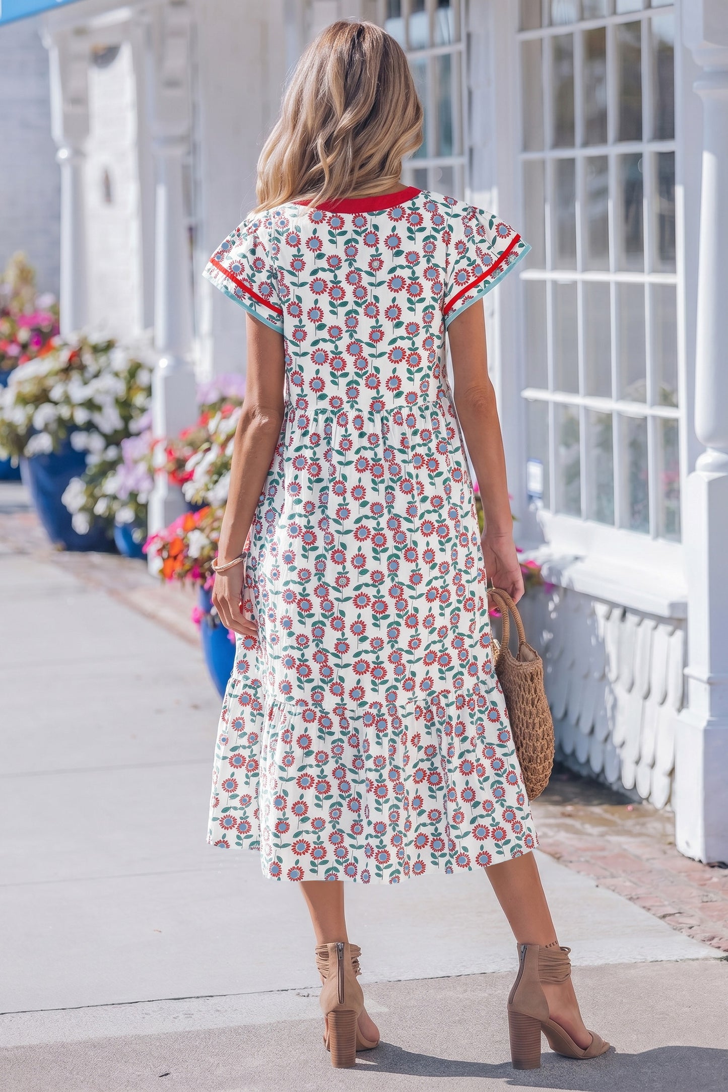 Firecracker Garden Midi