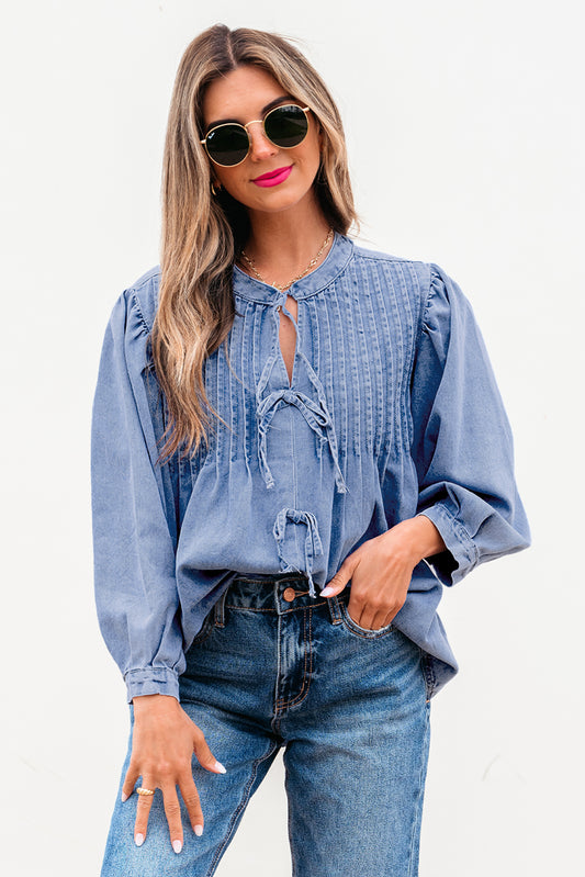 The Oxford Heirloom Blouse