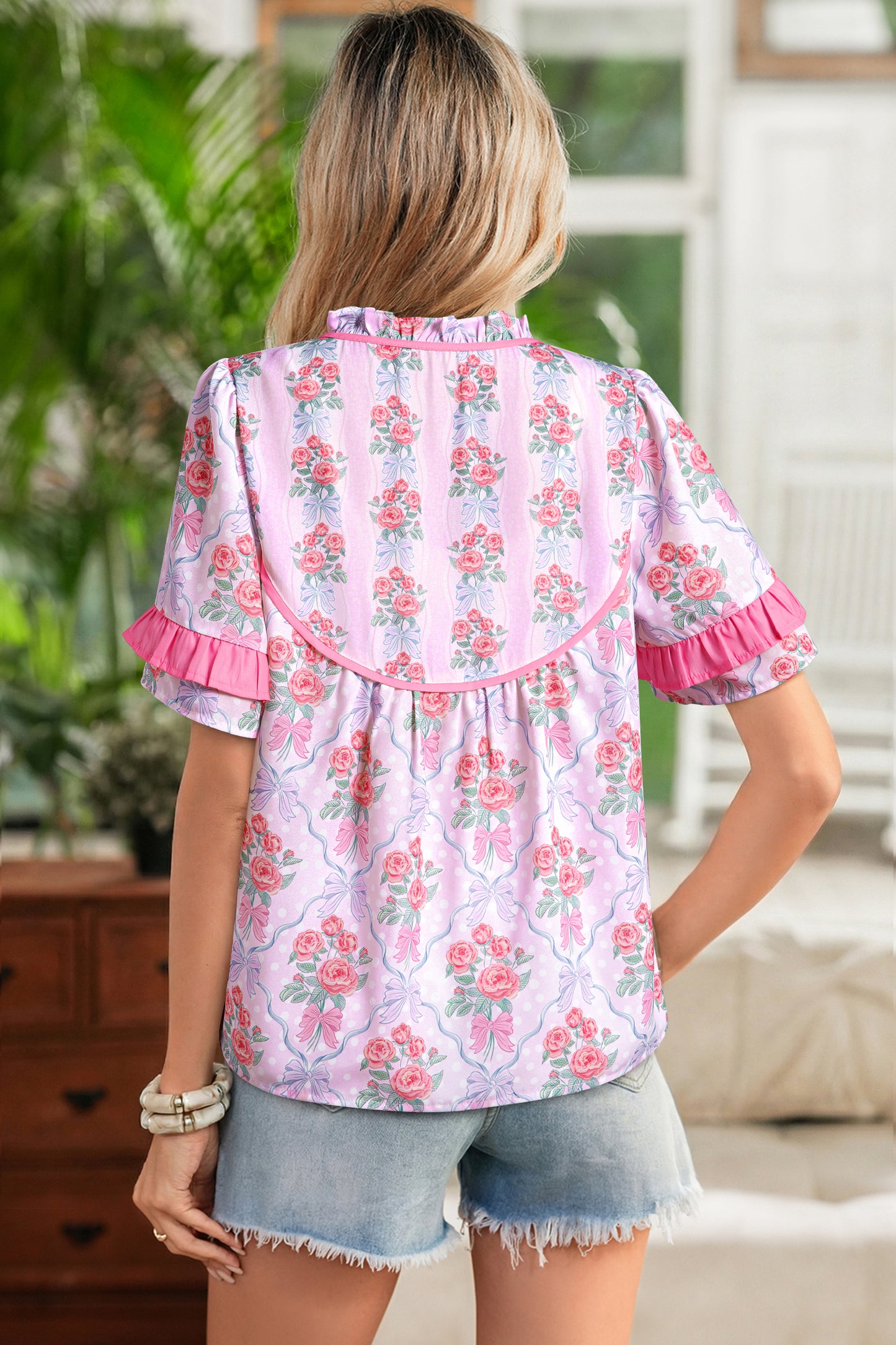 The Blush Garden Blouse